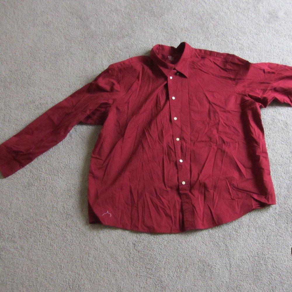 Dockers Long Sleeve Shirt Men's Size 3XL